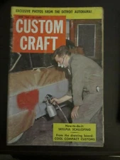Custom Craft Magazine June 1960 Skillful Scalloping Cool Compact (AH)