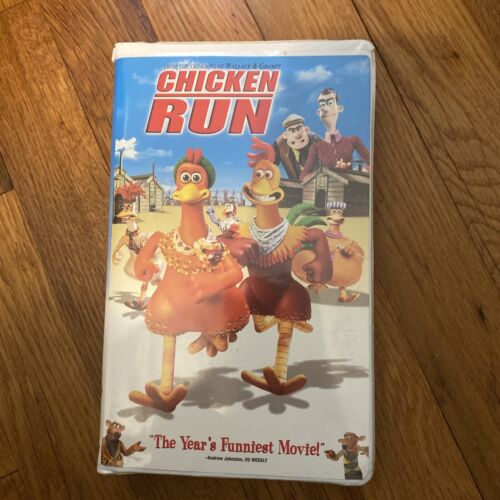 Chicken Run (VHS, 2000) Clam Shell - Afbeelding 1 van 4