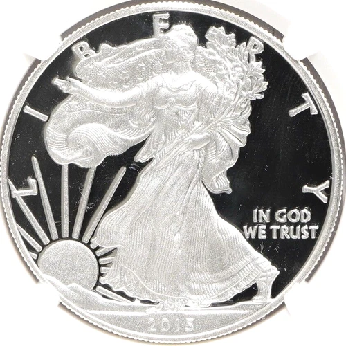 2015 W Silver American Eagle Fun Show Releases NGC PF-70 UCAM