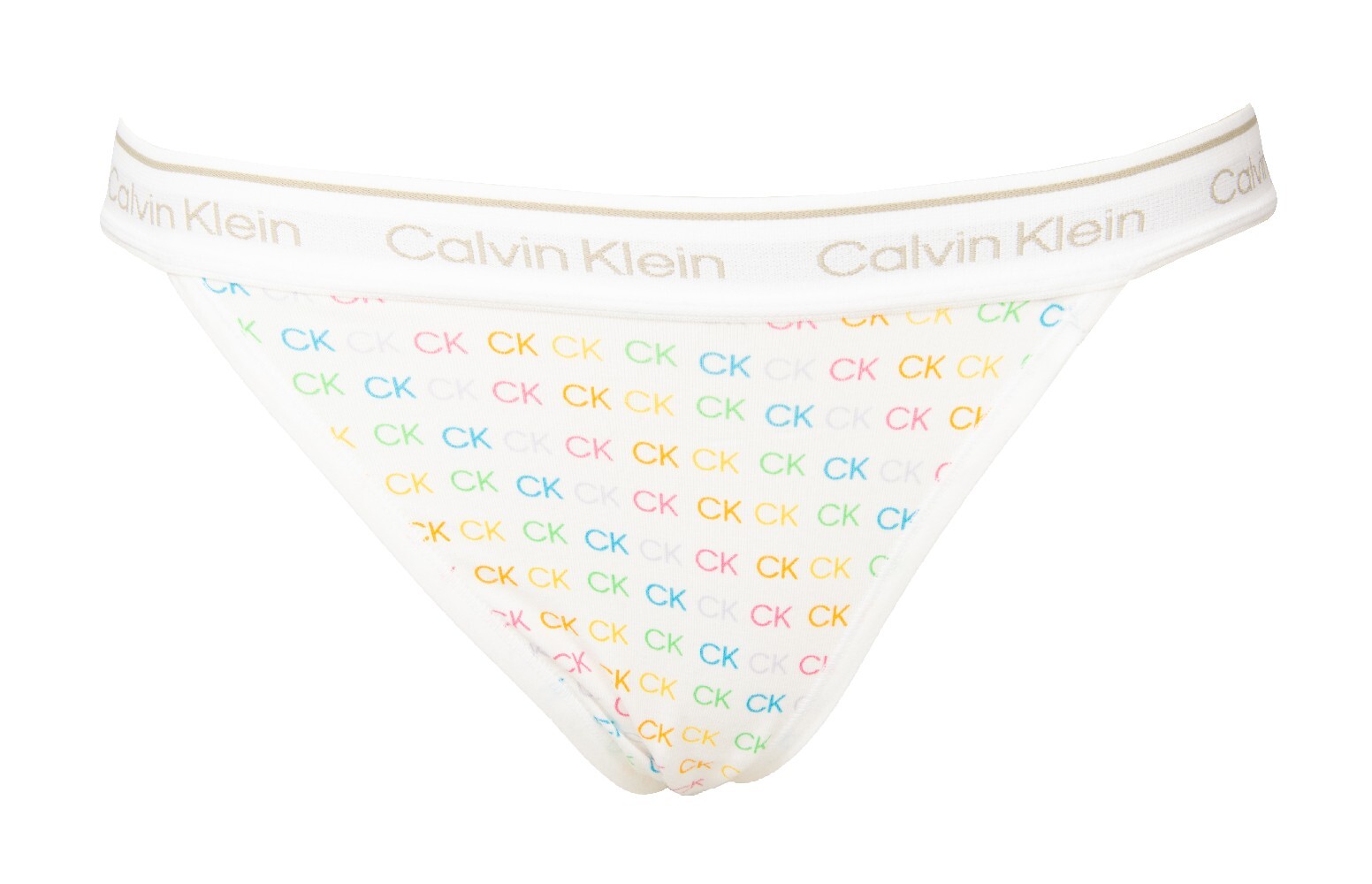 CK CALVIN KLEIN braguita brasileña de mujer de algodón elástico elástico visible