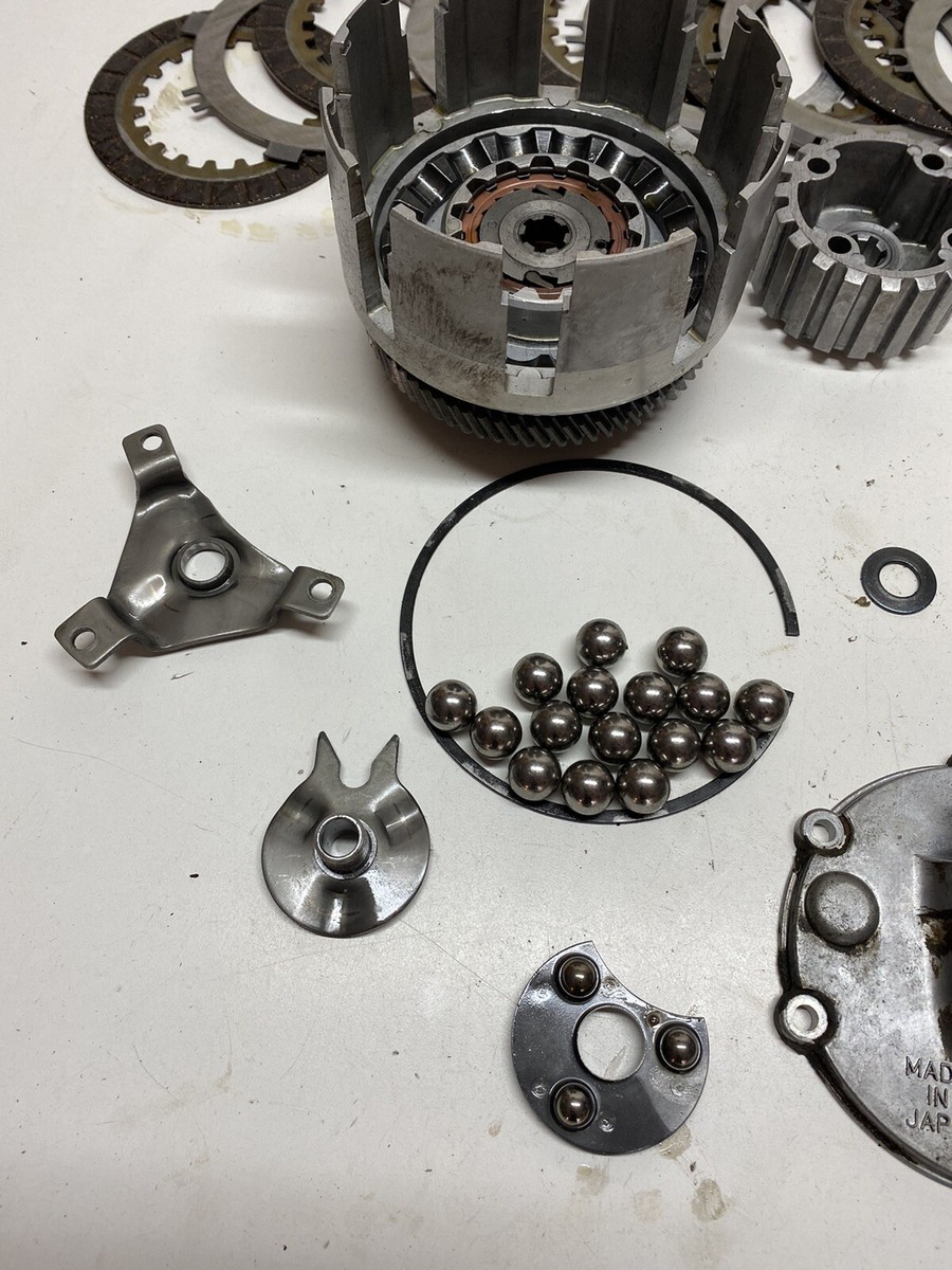 1983 83 Yamaha Tri-Moto 125 YT125 K OEM COMPLETE clutch Basket