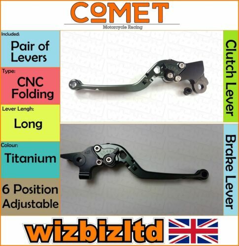 Leviers Longs CNC Or/ Dorés Pour Benelli TNT TITANIUM (2008-2013) - Neuf