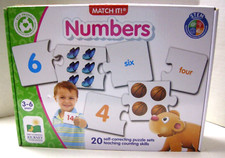 Numbers By The Learning Journey International, 20 Pieces, 3-6 Years, Brand New