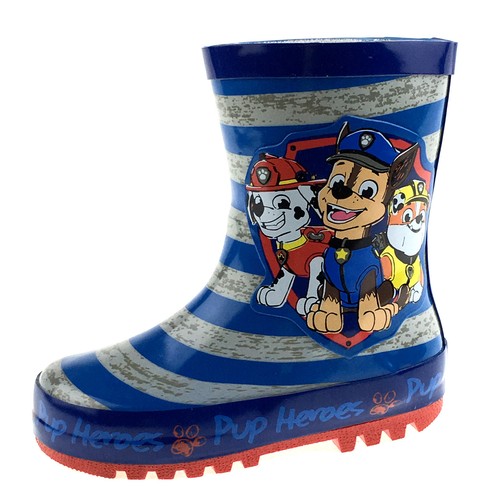 Boys Paw Patrol Rubber Wellington Boots 