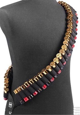 AIM-Sports Heavy Duty Nylon 56 Rounds Shell Holder Sling For 12GA/20GA