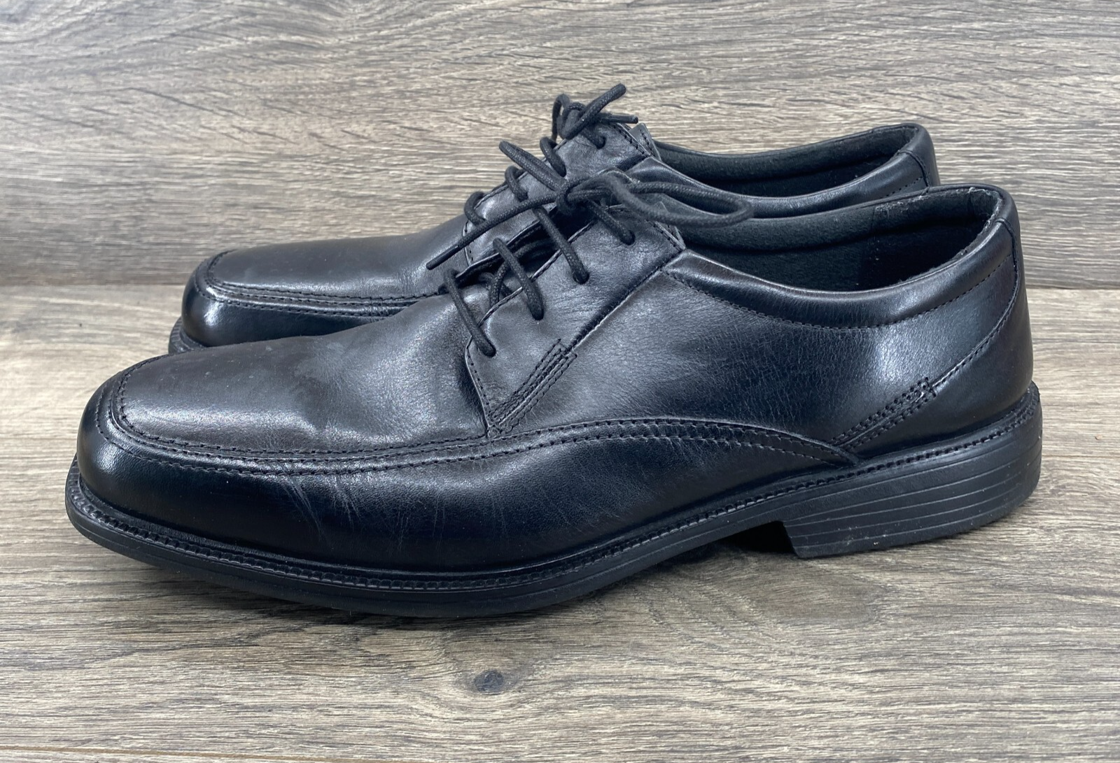 SAOLA Scarpa elegante da lavoro Clarks Bostonian in pelle stringata uomo taglia 10 5 nera 26025885