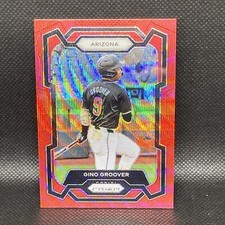 2024 Panini Prizm Baseball Ruby Wave #91 Gino Groover, Arizona Diamondbacks
