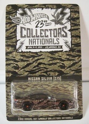 ミニカー Hot wheels 23rd collectors nationals S15 2023 Hot Wheels GREEN NISSAN SILVIA (S15) 23rd Nationals
