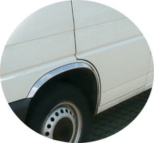 VW T4 FL Bus Multivan FRONT Wheel Arch Trims RF LF Wings Chrome kit '95-facelift