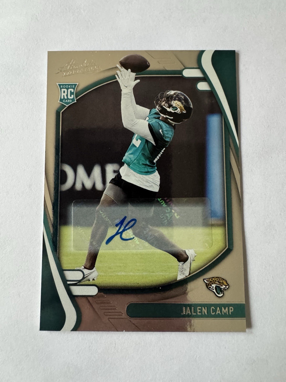 Jalen Camp Panini Absolute #187 Signature