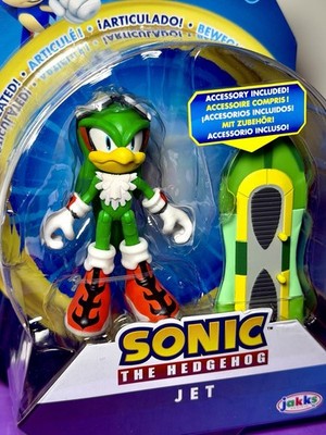 2025 JAKKS Pacific Sonic the Hedgehog Figure: JET THE HAWK (w
