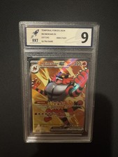 2024 Pokémon TEF EN Incineroar ex Ultra Rare Card #187 RKT Mint 9