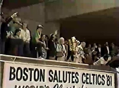 1980-81 NBA Finals Game 6 Boston Celtics vs Houston Rockets TV Game DVD Clinch