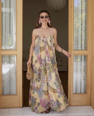 ZARA NWT $149 WOMAN SS25 FLORAL PRINT DRESS ZW COLLECTION