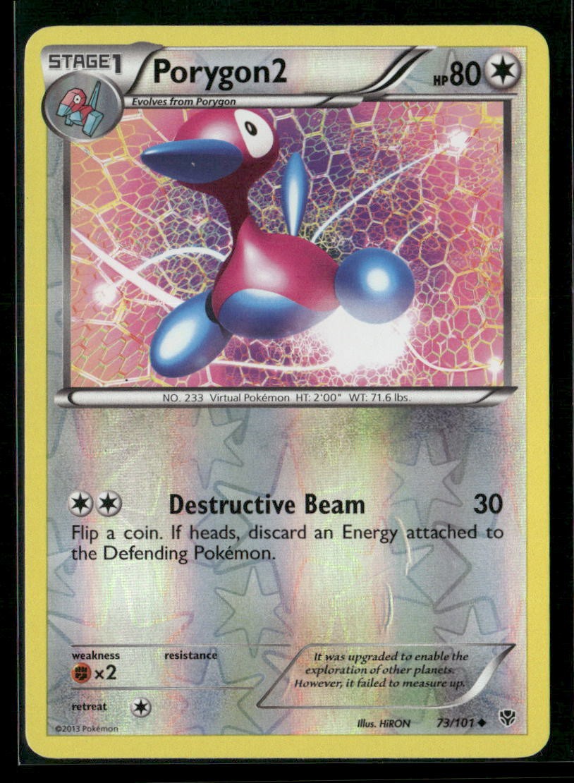 Porygon2 Uncommon Plasma Blast 73/101 LP