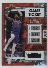 2021-22 Panini Contenders Game Ticket Green Ice DeAndre Ayton #19 rw9