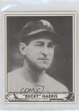 1986 CCC 1940 Play Ball Reprints Bucky Harris #129 HOF 0q3