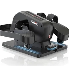 FUNMILY Under Desk Elliptical Machine, Large LCD Ellipse Leg Exerciser as Seen o