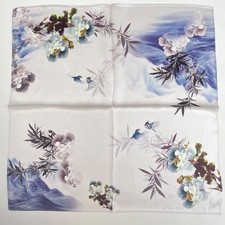 100% Pure Mulberry Silk Multicolour Small Silk scarf-Collection III