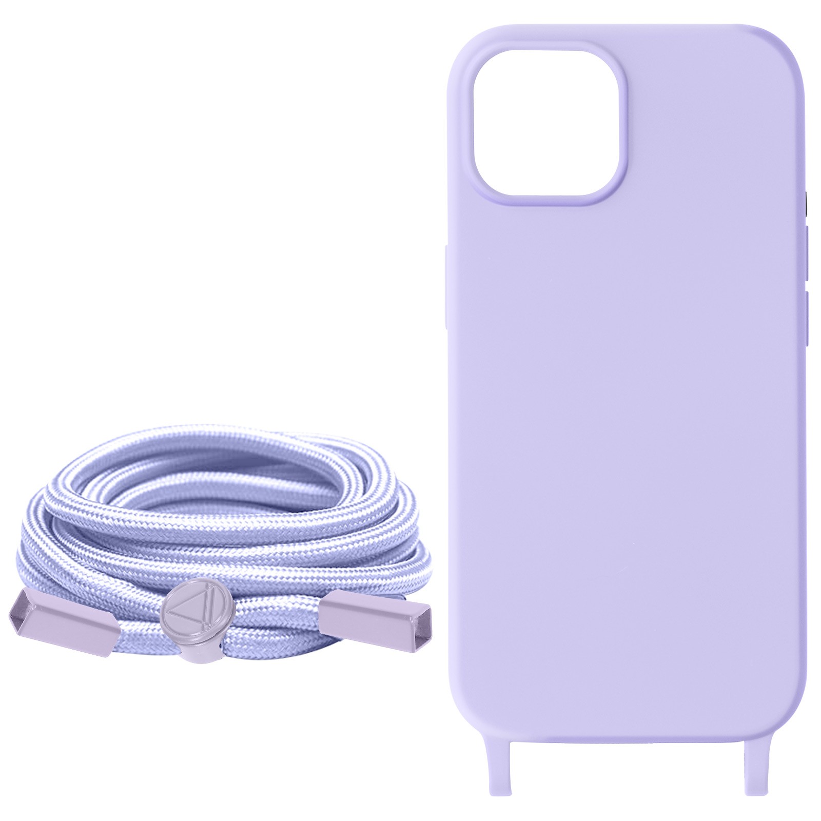 Coque iPhone 15 avec cordon cordon tour de cou Avizar protection semi-rigide - 2