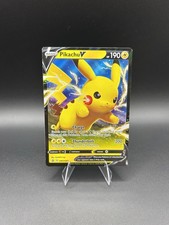 Carte promozionali Pikachu V SWSH061 SWSH: Spada e Scudo Holo Pokemon Card Full Art