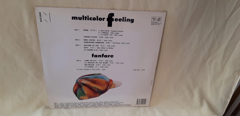 LP EDDY LOUISS ( MULTICOLOR - FEELING FANFARE ) DOUBLE ALBUM - Photo 3/3