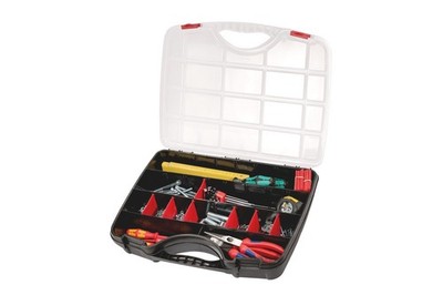PARAT PROFI-LINE Kleinteilbox, Sortimentsbox, 440 x 480 x 80 mm