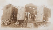 Hagenbeck-Wallace Circo Luz Eléctrica Planta Vagones 1921 - Foto Original