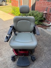 Red Electric Wheelchair - Compass HD by Golden, Slightly Used.