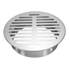 7.1"x5.9" Floor Drain Cover KITCHEN 160 Flat Mouth Round Snap-in Drain Strainers