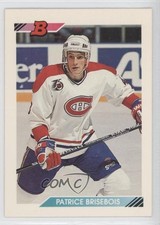 1992-93 Bowman Patrice Brisebois #435 1s7