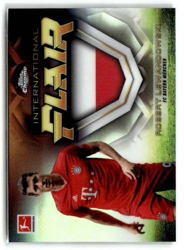 2019-20 Topps Chrome Bundesliga #IF-12 Robert Lewandowski International Flair