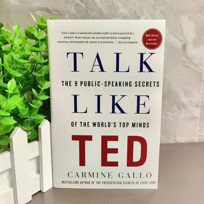 Talk Like TED Carmine Gallo 9 Public Speaking Secrets Self Improvement Book NEW