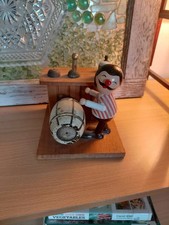 Roll Out The Barrel George Good Musical Wooden Bartender Music Box Works