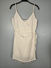NWT! FOREVER 21 Size XL White Romper Dress Seashells
