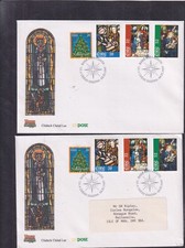 Ireland 1997 Religious Christmas FDC choice of address