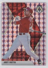 2020 Panini Chronicles Mosaic Purple Prizm 27/49 Joey Votto #100 o7m
