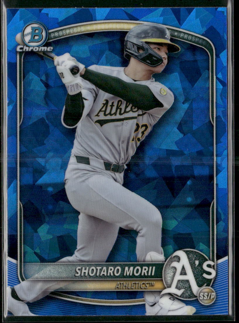 2025 Bowman Draft #BDC-174 Shotaro Morii Sapphire Edition