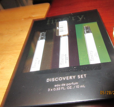 fine'ry Discovery Set  Men's Fragrance  Ultra, Not Another Blue & Two Billion