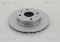 2X Bremsscheibe Coated Triscan 8120 41110C FüR Daihatsu Justy 4 M300 Bifuel AWD