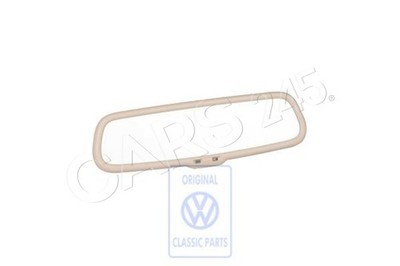 Genuine VW Interior Mirror Automatic Anti-Dazzle Light Beige 6Q0857511B8YS