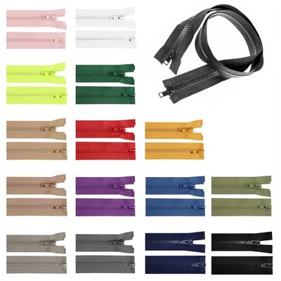 Reißverschluss 2-Wege Profil 5mm 100cm lang teilbar Autolock Doppelzipper 