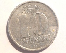 M&uuml;nze DDR: 10 Pfennig 1965 A