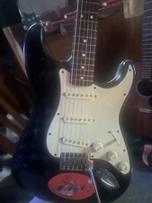 Electric Guitar fender Strat customized fender fat 50s solid wire 500k pots mim