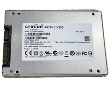 CRUCIAL MX200 250GB 2.5" SATA SSD CT250MX200SSD1 Grade B+