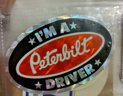 SUPER RARE 1970'S PETERBILT TRUCKS PRIZM DECAL, NONE FOR SALE ANYWHERE!!!