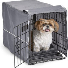 New World Pet Products Dog Crate Comfort Kit, Matching Dog Crate Cover Amp; Do