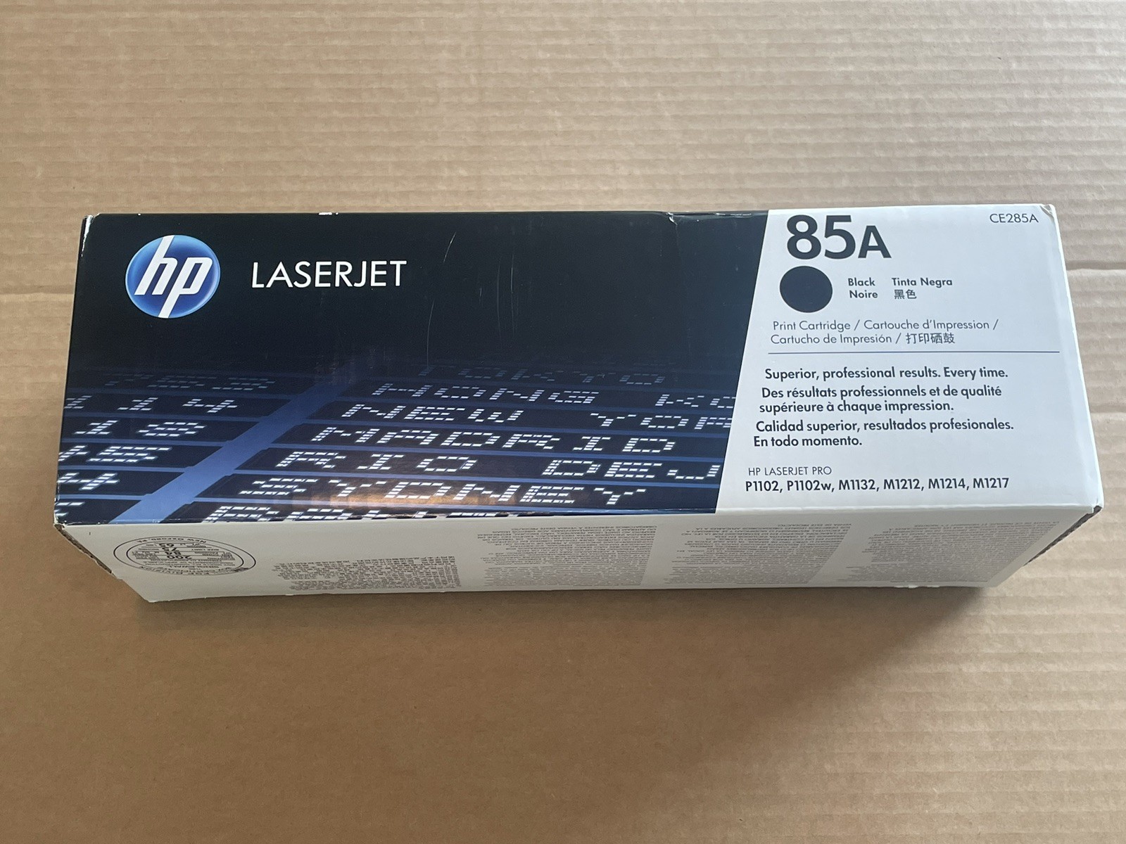HP LaserJet CE285A Black Toner Cartridge High Yield-image
