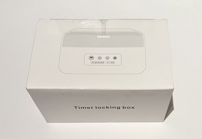 Vaydeer Safe Timed Lock Box, Phone Lock Box with Timer Unplug from Phones New