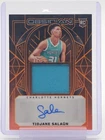 TIDJANE SALAUN 2024-25 OBSIDIAN ROOKIE AUTO RPA MOLTEN /18 #240 HORNETS Q2596